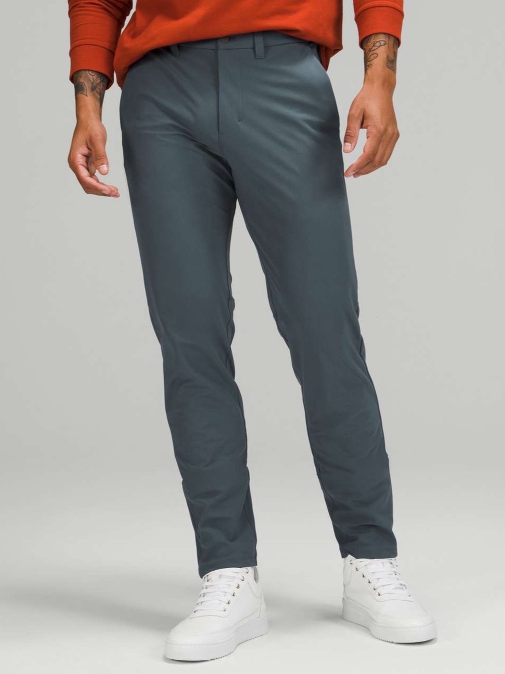 Lululemon Commission Slim-Fit Pant 32" *Warpstreme Iron Blue